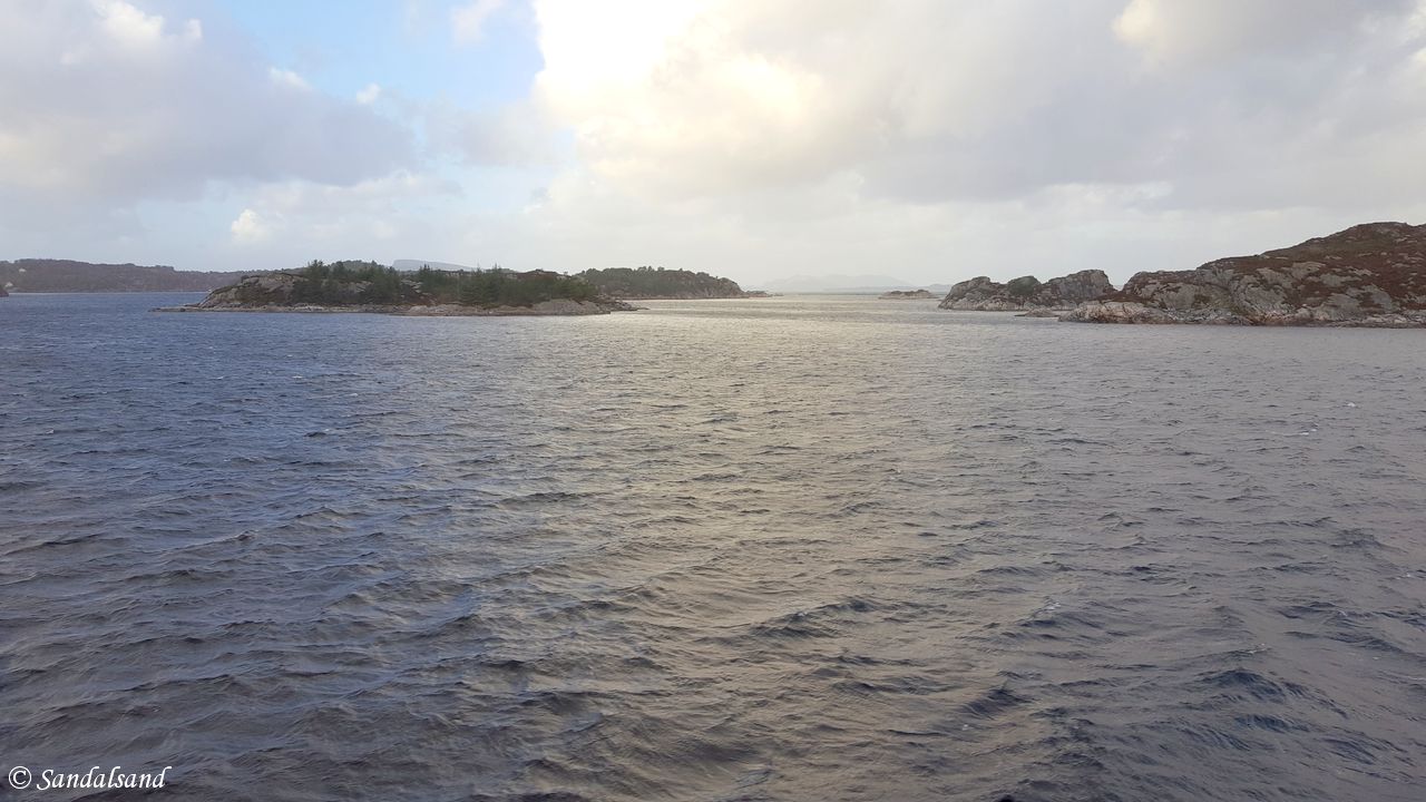 Hordaland - Austevoll - Fra ferja til Hufthamar Hordaland - Austevoll - Fra ferja til Hufthamar