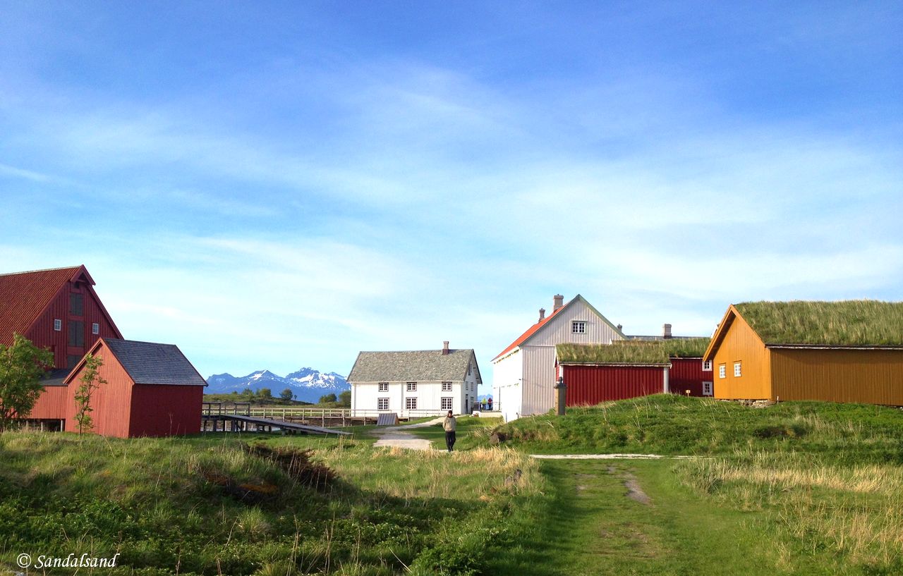 Norway - Nordland - Kjerringøy trading post - The small boat houses Norway - Nordland - Kjerringøy trading post - The small boat houses